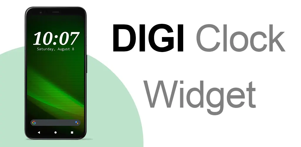 DIGI Clock Widget Mod-1