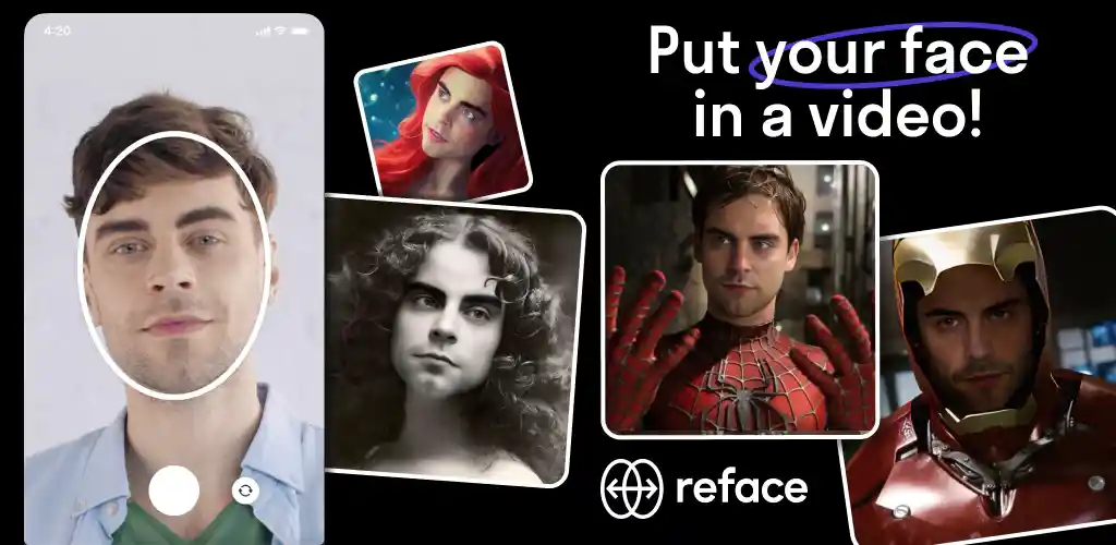 Reface Funny face swap videos Mod-1