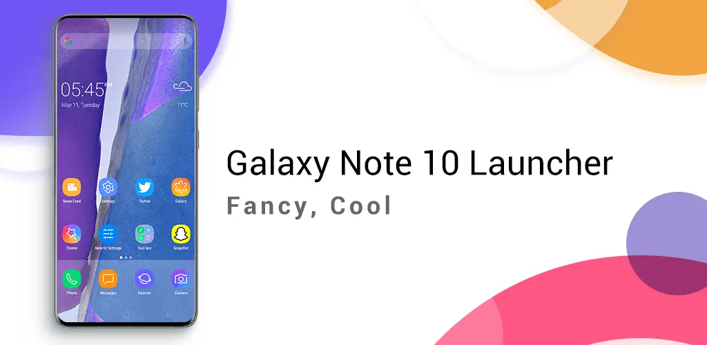 Note Launcher Galaxy Note20 Mod 1